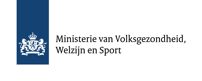 Logo Ministerie van Volksgezondheid Welzijn en Sport